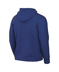 Men's Nike Royal Philadelphia 76ers 2022/23 Spotlight On-Court Practice Performance Pullover Hoodie