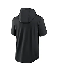 Men's Nike Black San Francisco Giants Springer Short Sleeve Team Pullover Hoodie