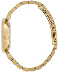 Olivia Burton Women's Signature Floral Ion Plated Gold-Tone Steel Bracelet Watch 34mm