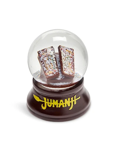 Surreal Entertainment Jumanji Classic Board Game Collectible Snow Globe Gift | Features The Classic Adventure Board Game Snow Globe On A Wooden Base |