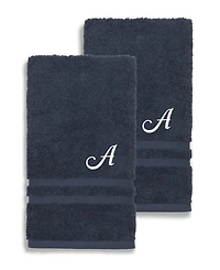 Linum Home Turkish Cotton Personalized Denzi Hand Towel Set