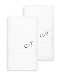 Linum Home Turkish Cotton Personalized Denzi Bath Towel Sets