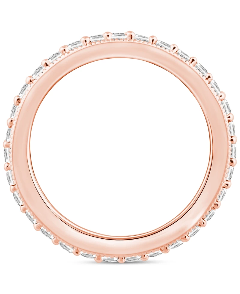 Diamond Beaded Edge Eternity Band (7/8 ct. t.w.) 14k Gold
