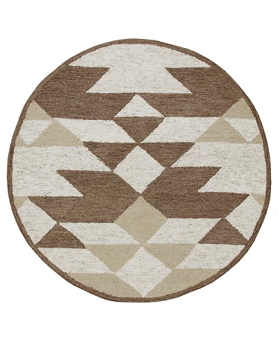 Closeout! Lr Home Sweet SINUO54117 4' x 4' Round Area Rug