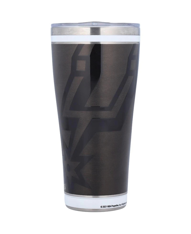 Tervis Tumbler San Antonio Spurs 30 Oz Blackout Stainless Steel Tumbler
