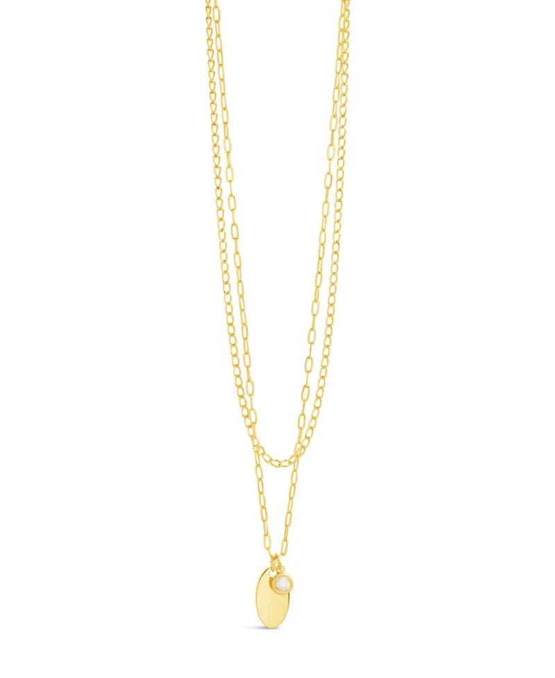 Sterling Forever Isla Layered Necklace