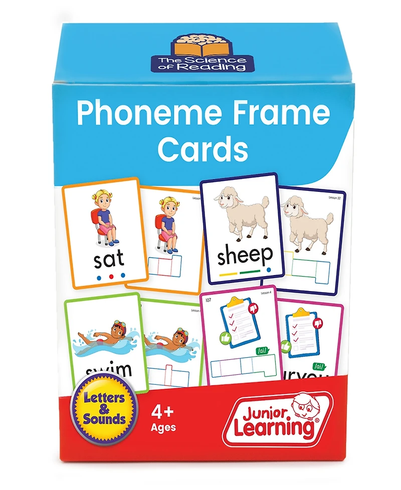 Junior Learning Phoneme Frame Flashcards
