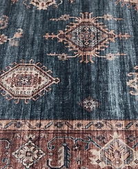 Mink Home Velvet Touch Washable Raq-001 5' x 7' Area Rug