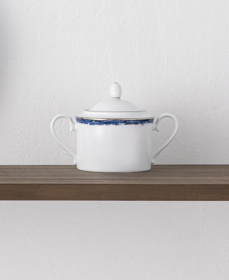 Noritake Rill Sugar and Creamer