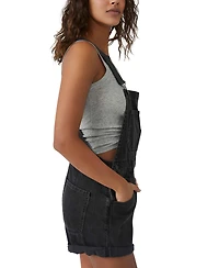 Free People Women's Ziggy Cotton Adjustable-Straps Shortalls