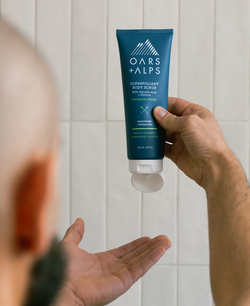 Oars + Alps Superfoliant Body Scrub, 8 oz.
