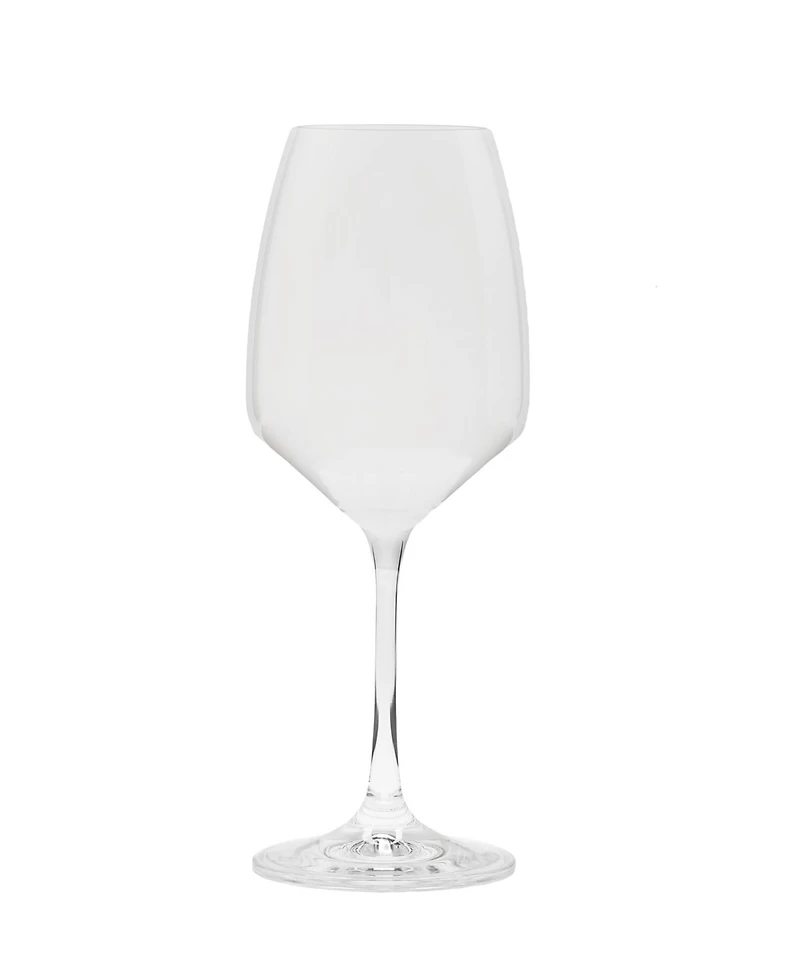 White Wine Glasses with Stem 9", Set of 6