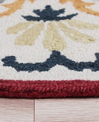 Closeout! Lr Home Sweet SINUO54154 4' x 4' Round Area Rug