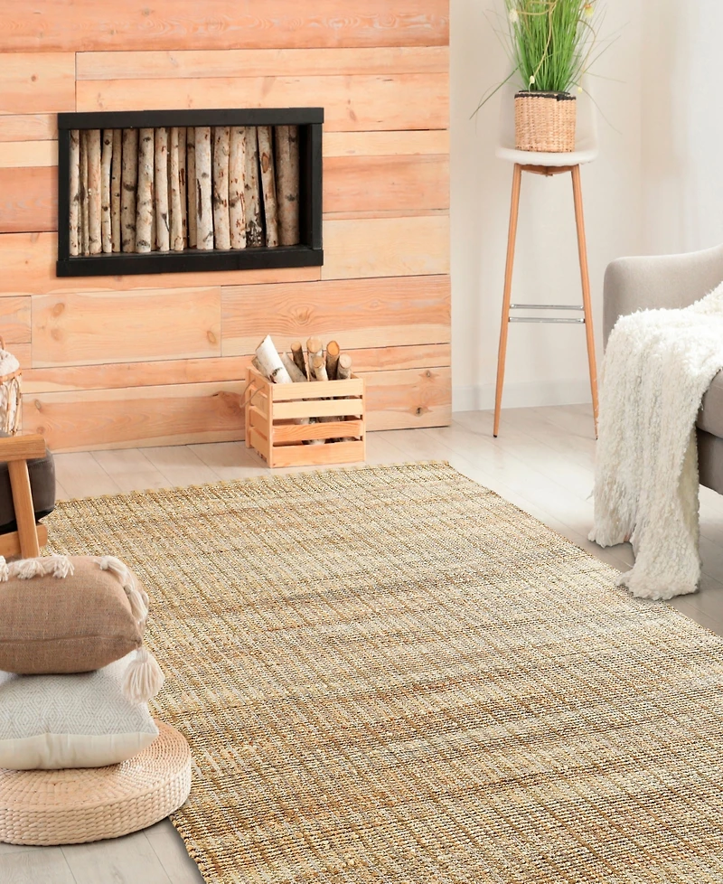 Lr Home Nancy Natur-305 7'9" x 9'9" Area Rug