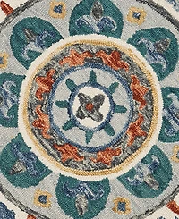 Lr Home Sweet Sinuo-109 4' x 4' Round Area Rug