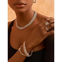 Oma The Label Frosty Link Collection Necklace