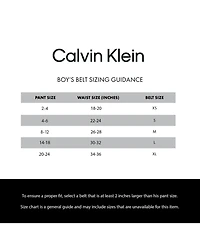 Calvin Klein Big Boys Casual Two-in-One Reversible Roller Bar Buckle Jean Belt