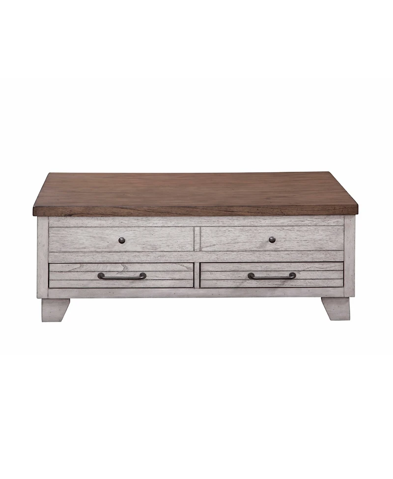 Steve Silver Bear Creek 46" Wooden Lift Top Cocktail Table