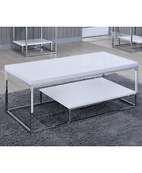 Steve Silver Lucia 47" Laminate Cocktail Table