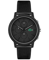 Lacoste Men's L 12.12. Chrono Silicone Strap Watch 43mm