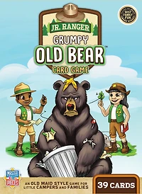 MasterPieces - Jr Ranger - Grumpy Old Bear Card Game for Kids