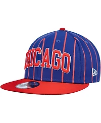 Men's New Era Royal, Red Chicago Cubs City Arch 9FIFTY Snapback Hat
