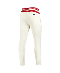 Men's Pro Standard Cream Chicago Bulls Retro Classic Fleece Sweatpants