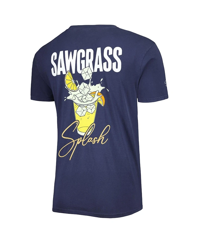 Men's Barstool Golf Navy The Players Sawgrass Splash T-shirt