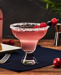 Mikasa Craft 12.5 Ounce Stemless Margarita Glass 4-Piece Set