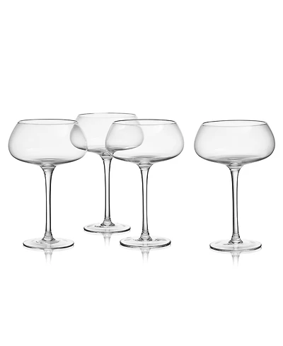 Mikasa Craft 15 Ounce Coupe Glass 4-Piece Set