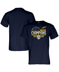 Men's Blue 84 Navy Toledo Rockets 2023 Mac Women's College Basketball Conference Tournament Champions T-shirt