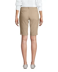 Lands' End Women's Stretch Chino Bermuda Shorts