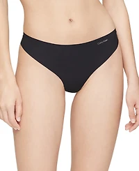 Calvin Klein Women's Invisibles 3-Pack Thong Underwear QD3558