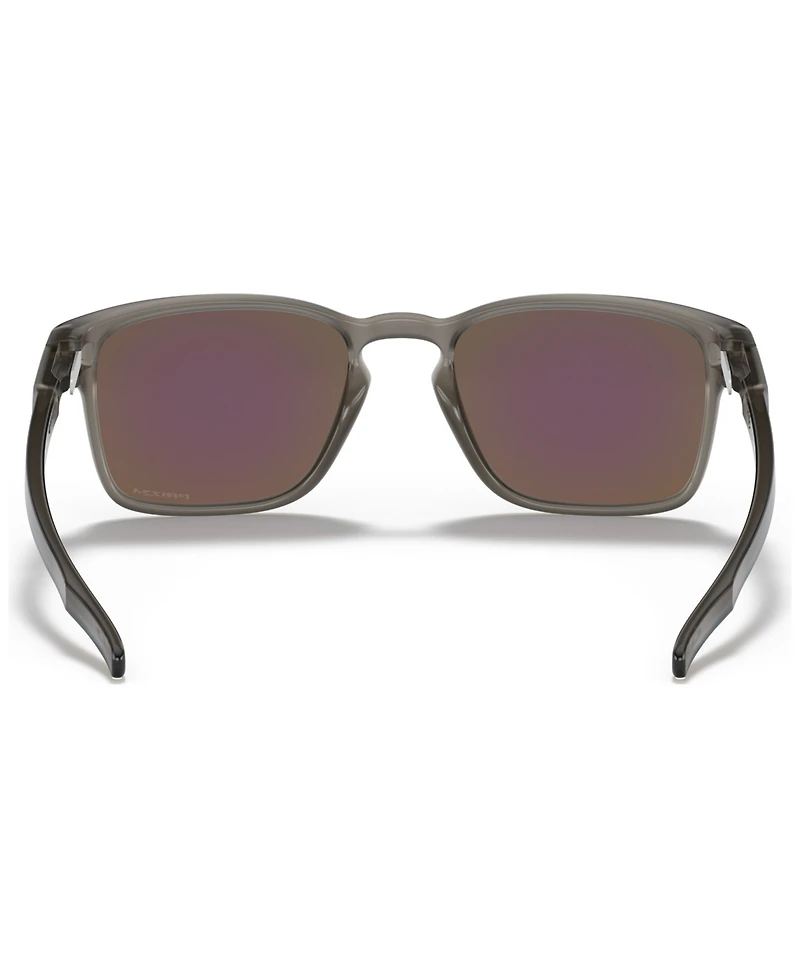 Oakley Men's Low Bridge Fit Sunglasses, OO9354 Latch Square 55