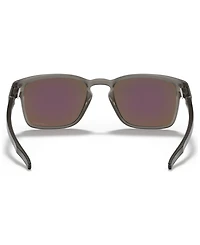 Oakley Men's Low Bridge Fit Sunglasses, OO9354 Latch Square 55