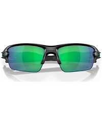 Oakley Men's Polarized Low Bridge Fit Sunglasses, OO9271 Flak 2.0 61