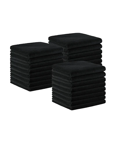 Microfiber Bleach-Safe Salon Towels (Pack of 24), 16x27, Solid Color, Absorbent Hair Drying Towel, Perfect for and Spa