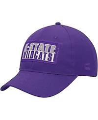 Men's Colosseum Purple Kansas State Wildcats Positraction Snapback Hat