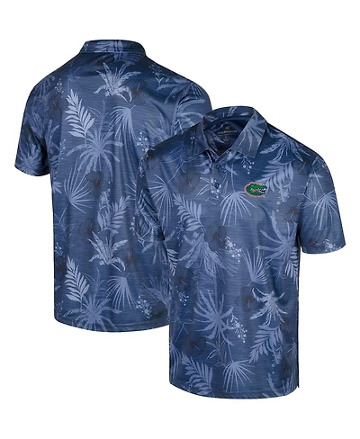 Men's Colosseum Royal Florida Gators Palms Team Polo Shirt