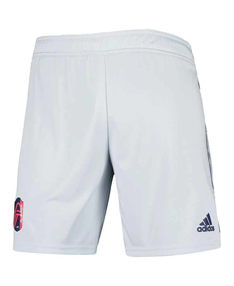 Men's adidas Gray St. Louis City Sc 2023 Away Aeroready Authentic Shorts