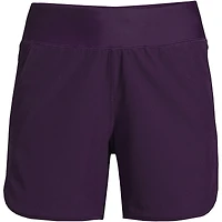 Lands' End Women's Curvy Fit 5" Quick Dry Board Shorts Swim with Panty