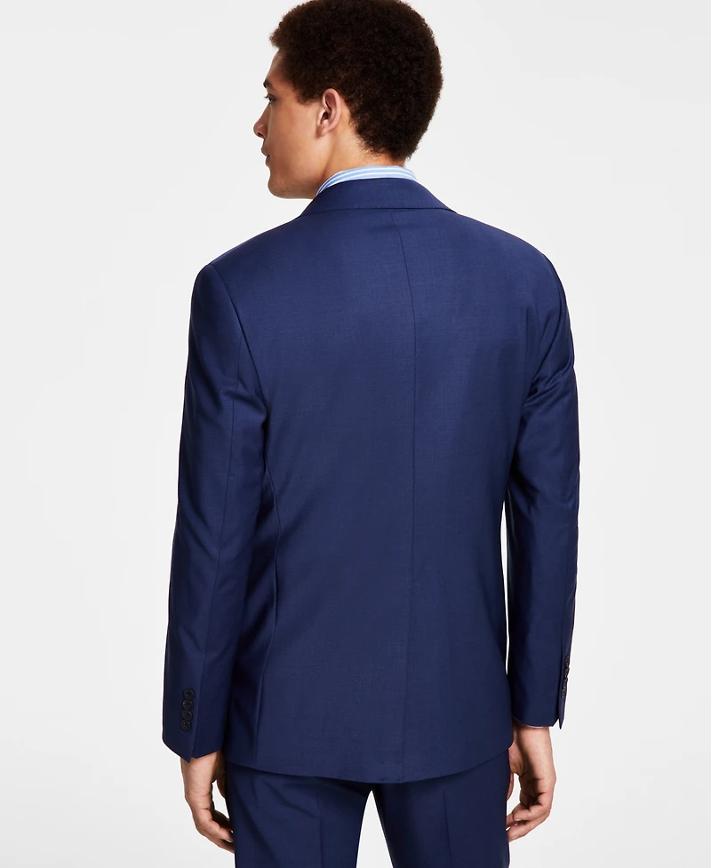 B by Brooks Brothers Men's Classic-Fit Stretch Wool Blend Suit Separates Jacket