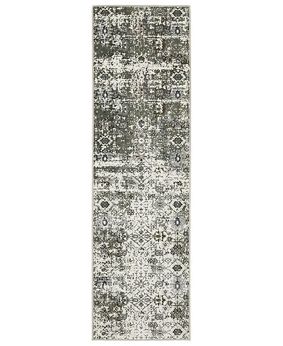 Oriental Weavers Gemini 5501J 2'3" x 7'6" Runner Area Rug