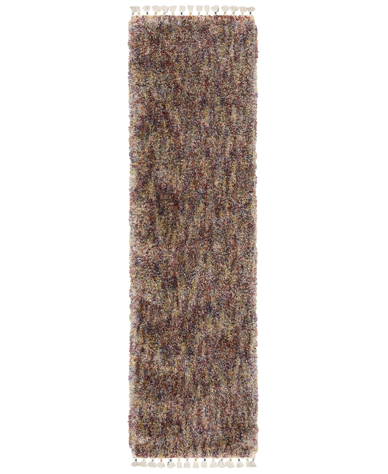 Oriental Weavers Axis AX01A 2'3" x 7'6" Runner Area Rug