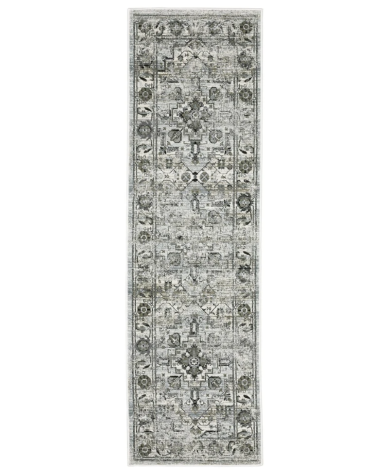 Oriental Weavers Gemini 020Z2 2'3" x 7'6" Runner Area Rug