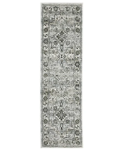 Oriental Weavers Gemini 020Z2 2'3" x 7'6" Runner Area Rug