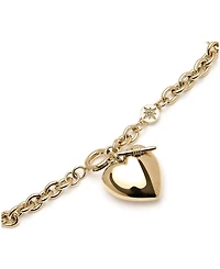 Olivia Burton 18K Gold-Plated Knot Heart Bracelet