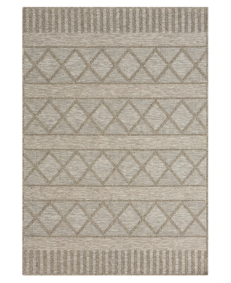 Closeout! Lr Home Oliva OLIVA82118 7'10" x 9'6" Outdoor Area Rug