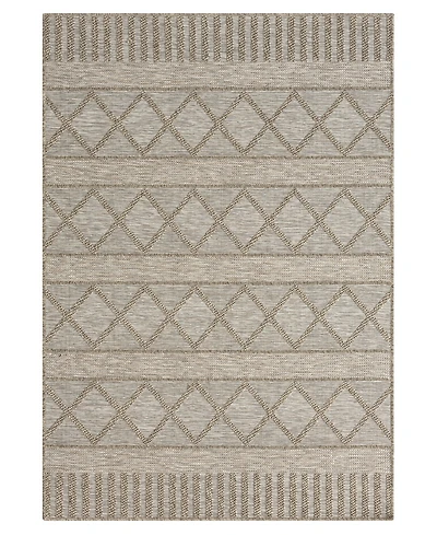 Closeout! Lr Home Oliva OLIVA82118 7'10" x 9'6" Outdoor Area Rug