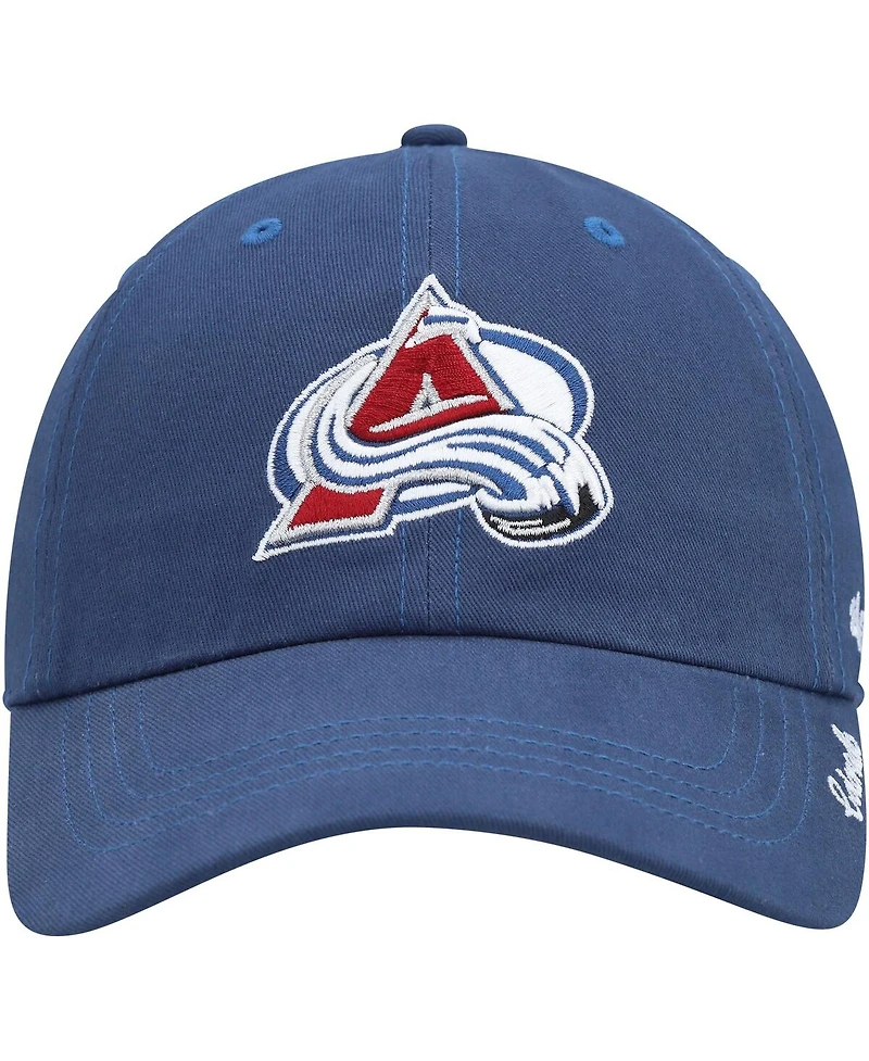 Women's '47 Brand Blue Colorado Avalanche Miata Clean Up Adjustable Hat